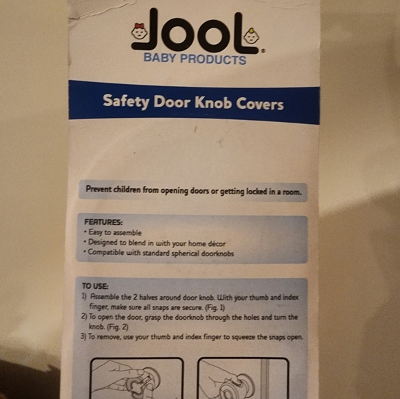 Brand New Jool Safety Door Knob Covers - Picture 2 of 3